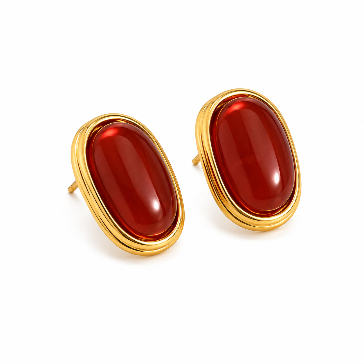 RUBBY EARRINGS